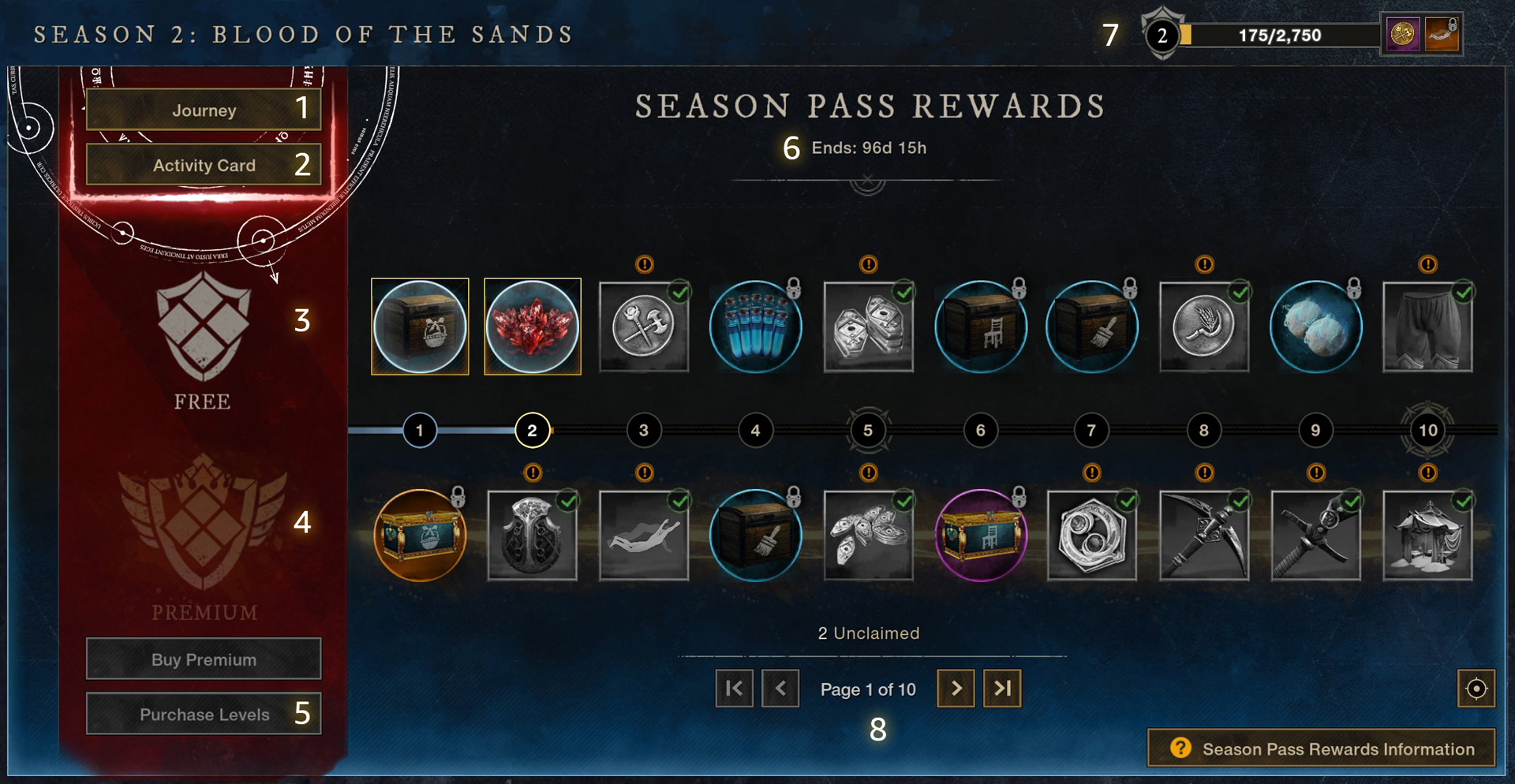 Season Pass Rewards